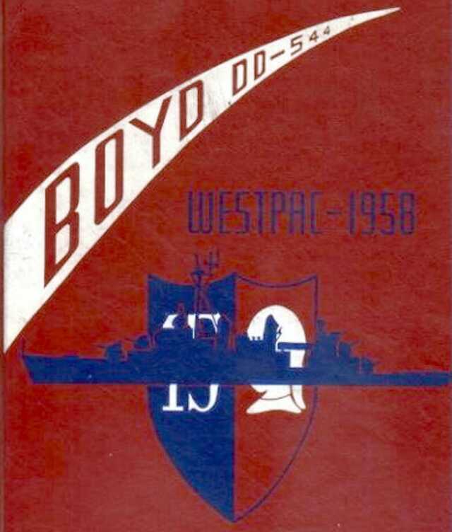 WestPac 1958 Cruise Book Cover