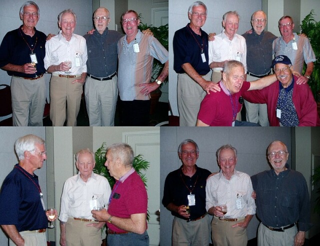 Fire Control Gang at the USS BOYD Buffet Dinner