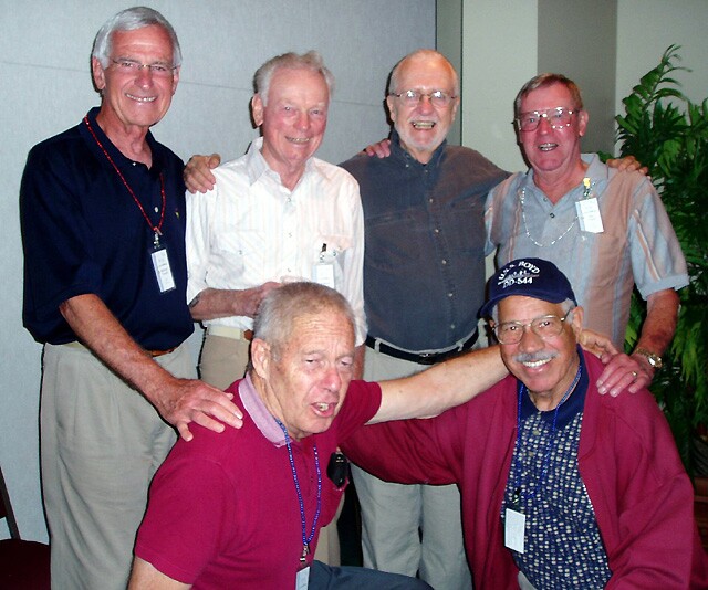 Fire Control Gang at the USS BOYD Buffet Dinner