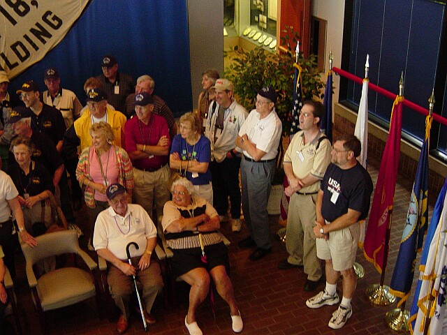 USS BOYD Veterans tour the USS KIDD