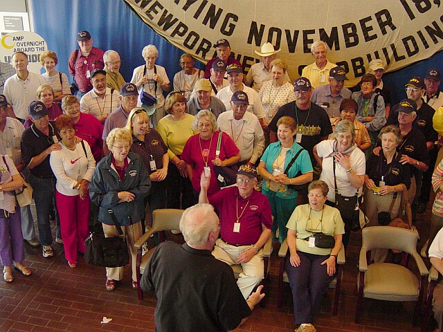 USS BOYD Veterans tour the USS KIDD