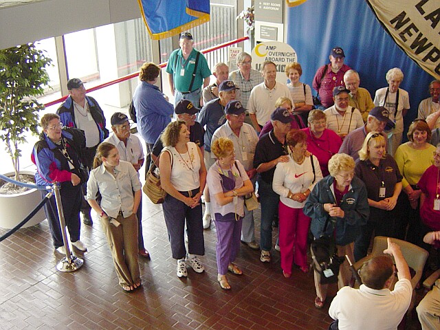 USS BOYD Veterans tour the USS KIDD